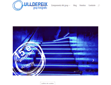 Tablet Screenshot of grupdefotografiaulldepeix.com